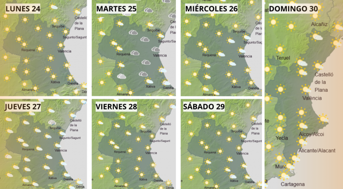 La lluvia vuelve a Valencia con tormentas y bajada de temperaturas La lluvia vuelve a Valencia con tormentas y bajada de temperaturas