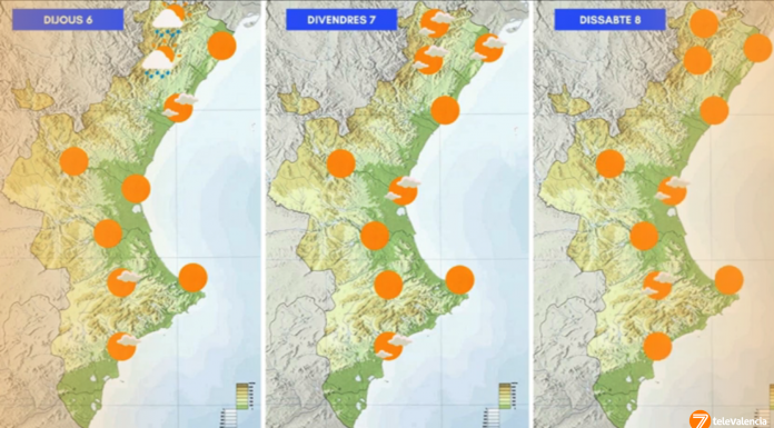 Los termómetros de Valencia volverán a subir con una nueva ola de calor Los termómetros de Valencia volverán a subir con una nueva ola de calor