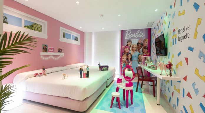 La habitación de Barbie en Europa está en la Comunidad Valenciana Habitación Barbie en Hotel del Juguete