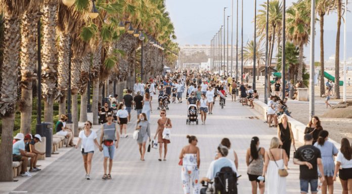 Valencia se sitúa como la segunda ciudad con mayor recepción de turistas de España