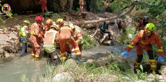 bomberos rescatan