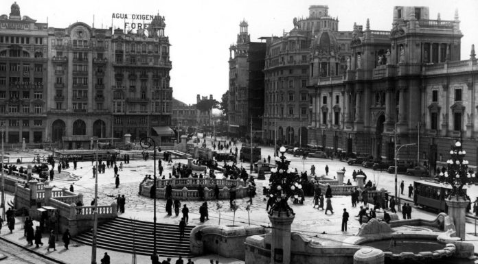 Valencia quiere recuperar los restos de la plaza del Ayuntamiento de hace casi un siglo