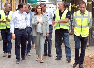 Valencia renovará las calles y aceras en toda la ciudad pero sin supermanzanas