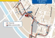 Valencia se cierra al tráfico por la Volta a Peu: recorrido, horario y calles cortadas