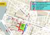 Calles cortadas y horarios especiales de metro por el partido del Valencia CF