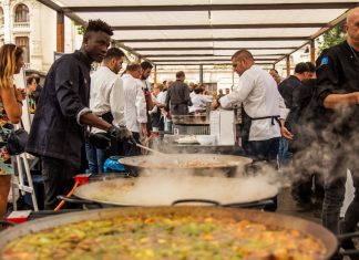 12 chefs internacionales competirán en Valencia por cocinar la mejor paella del mundo