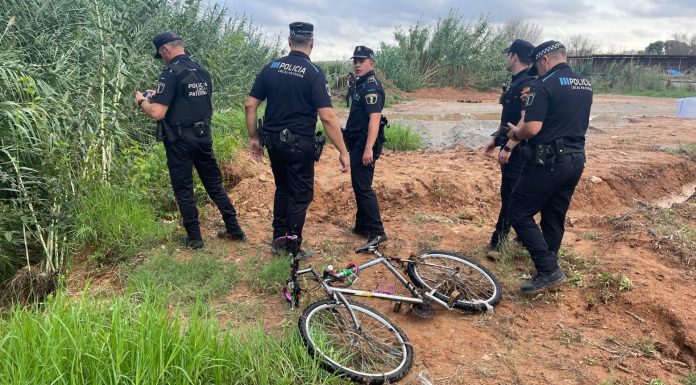 Encuentran el cadáver del ciclista desaparecido en Paterna Encuentran el cadáver del ciclista desaparecido en Paterna