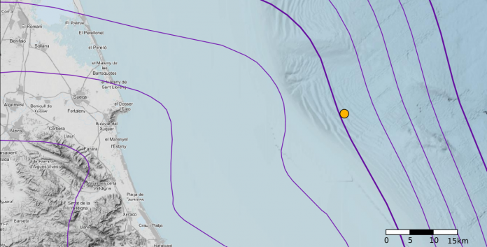 Un nuevo terremoto sacude Cullera