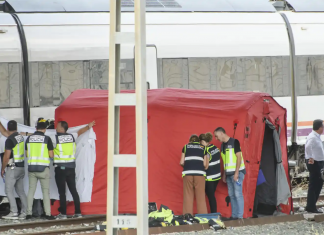 Una cámara grabó la electrocución de Álvaro Prieto en el techo del tren