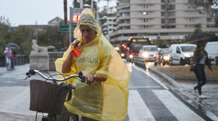 Valencia vivirá una jornada de lluvias antes de la llegada del 'veranillo de San Martín'