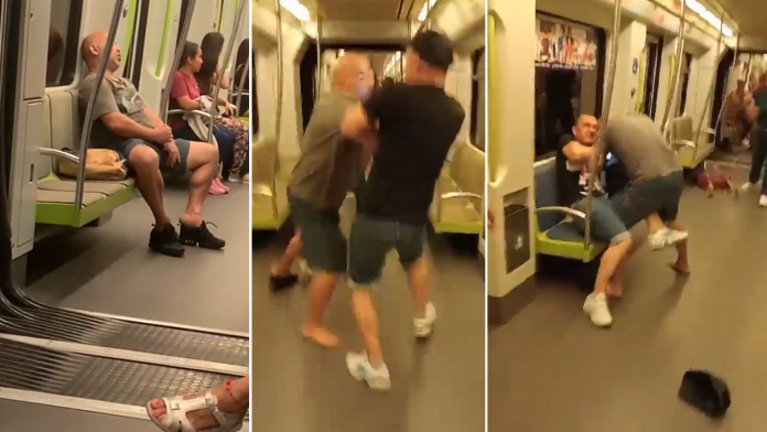 Un hombre se masturba en el metro y agrede a un pasajero
