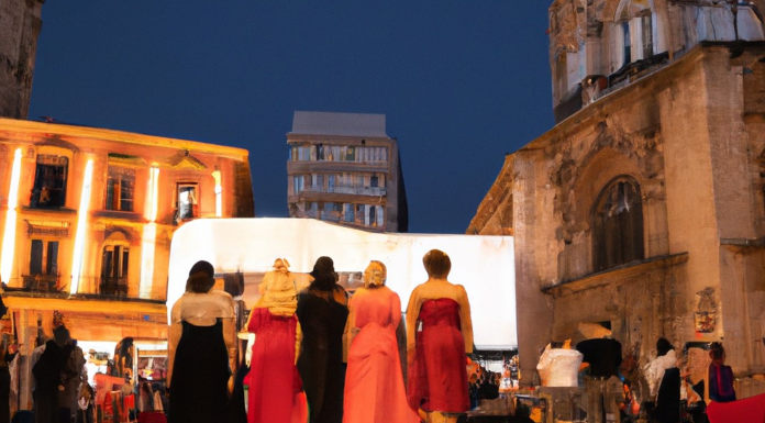 La Plaza de la Virgen se convertirá en una gran pasarela de moda La Plaza de la Virgen se convertirá en una gran pasarela de moda por una noche