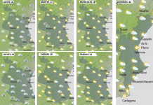 El verano se despide en Valencia con lluvia y bajada de temperaturas