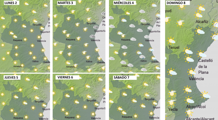 El ‘veranillo de San Miguel’ se alarga en Valencia: máximas por encima de los 30º toda la semana El ‘veranillo de San Miguel’ se alarga en Valencia: máximas por encima de los 30º toda la semana