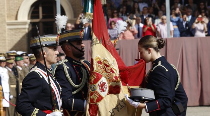 Fotos de la jura de la bandera de la princesa Leonor