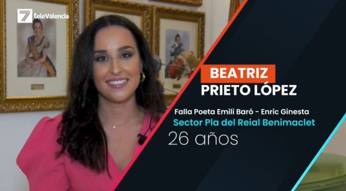 Beatriz Prieto: «La Fallera Mayor es la punta del iceberg»