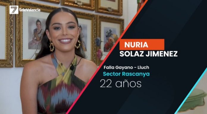 Nuria Solaz: «La Fallera Mayor es la cara visible de la fiesta»
