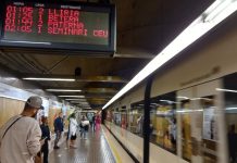 A la Lluna de Metrovalencia: El servicio nocturno especial por el 9 d'Octubre