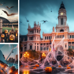 Así sería Valencia reconvertida en el Halloween Town de Tim Burton