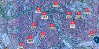 13 zonas de Valencia se llenarán de controles policiales en la noche de Halloween