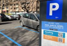 Cuándo se podrá aparcar gratis en la zona azul de València estas Fallas Calle de Valencia de zona azul