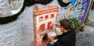 La Casa de los Gatos recupera su aspecto original tras el acto vandálico