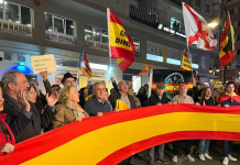 Las protestas contra la amnistía llegan a Valencia: "España no está en venta"
