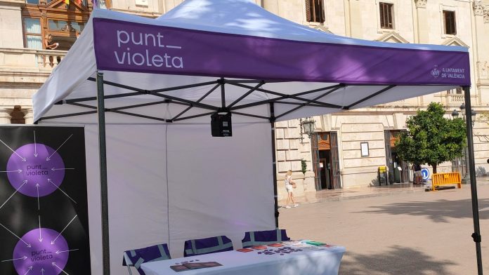 Valencia instalará 6 puntos violeta contra la violencia sexual en Fallas