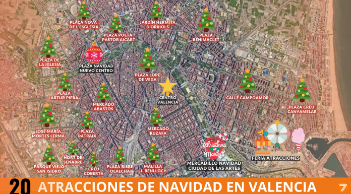 El mapa de la Navidad en Valencia: árboles, mercadillos, belenes y mucho más