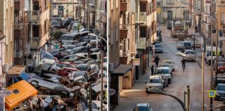 GALERÍA | Así han cambiado las calles de la zona cero desde la DANA hasta hoy