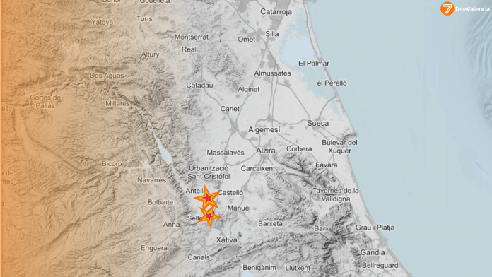 17 municipios valencianos tiemblan por dos terremotos