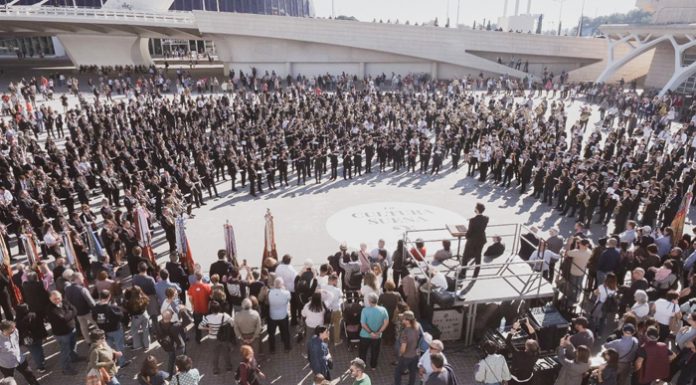 Más de 2.000 músicos tocan simultáneamente para conmemorar Santa Cecilia