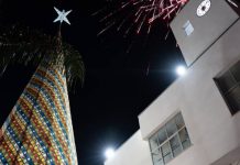 El árbol de Navidad de ganchillo más alto del mundo es valenciano Árbol de Navidad de ganchillo de Villamarxant