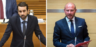 José Muñoz y Toni Gaspar dan un paso al frente en Les Corts Valencianes