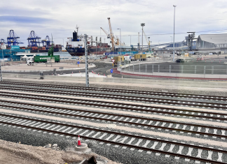 Valenciaport licita las obras del tercer hilo ferroviario