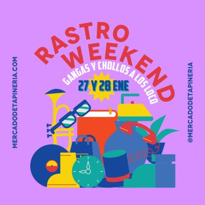 Cartel Rastro Weekend 2024