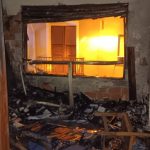 Un incendio calcina una vivienda de Cullera con personas dentro