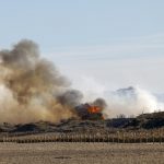 Localizan una garrafa vacía de combustible cerca de la casa del presunto pirómano de El Saler