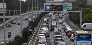 Un accidente colapsa las carreteras valencianas