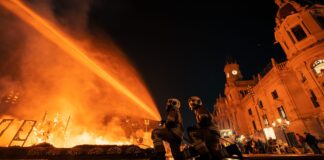 Horarios de las cremàs de las fallas barrio por barrio