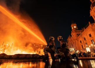 Horarios de las cremàs de las fallas barrio por barrio