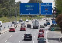 La DGT prevé más de un millón de desplazamientos en las carreteras valencianas por Semana Santa