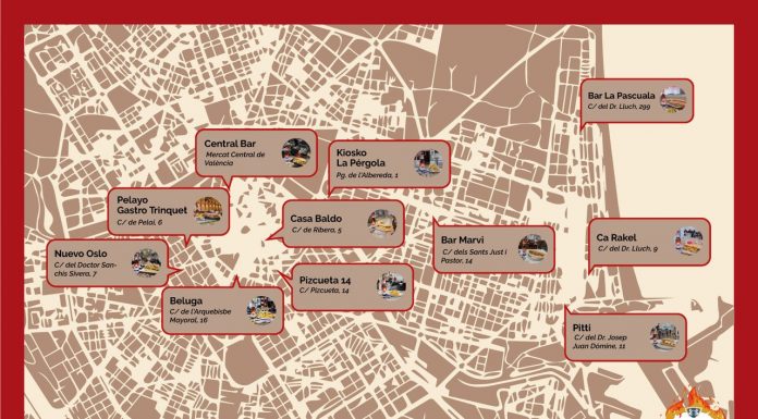 La mejor ruta gastronómica para almorzar estas Fallas