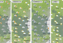 El último pronóstico de Aemet: será una Semana Santa fría y lluviosa