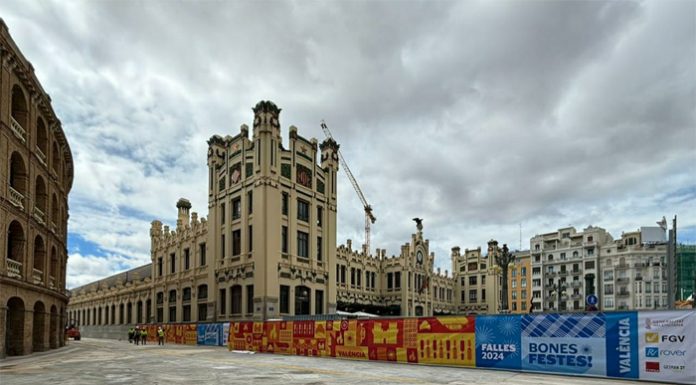 Facilitan el paso de peatones por la calle Alicante durante los próximos días