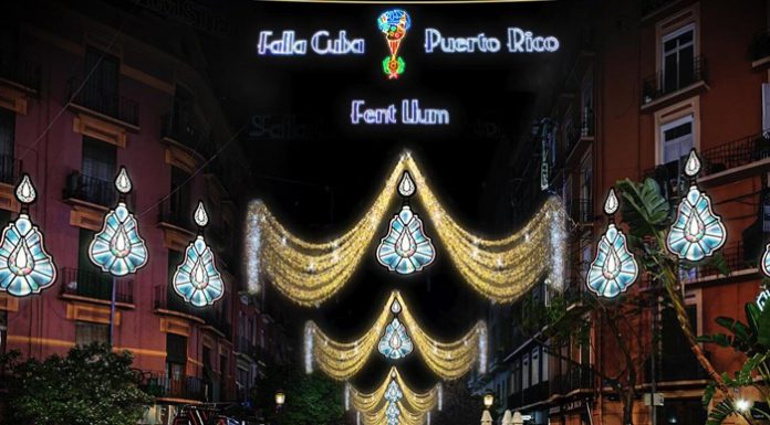 Vídeo: Así es la iluminación fallera de Cuba-Puerto Rico