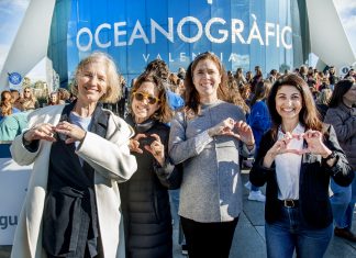 Global Omnium reúne la mayor concentración de Mujeres en 'El Agua en Femenino' por el 8M