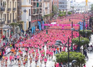 La Marea Rosa vuelve a Valencia con carrera, talleres y clases de deporte gratuitas