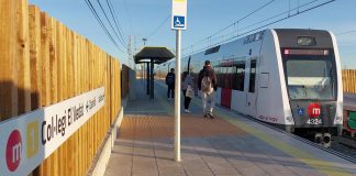 Las obras de la L1 de Metrovalencia obligan a cerrar tres estaciones temporalmente