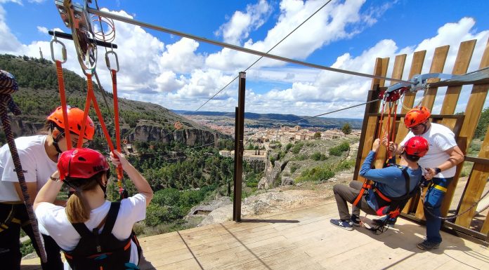 La tirolina doble más larga de Europa está a solo dos horas de Valencia
